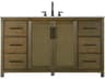 Elegant Lighting Alina Hazel Oak Vanity
