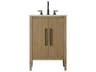 Elegant Lighting Blakely Linen Oak Vanity