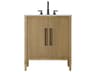 Elegant Lighting Blakely Linen Oak Vanity