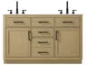 Elegant Lighting Alden Honey Brown 54" Vanity