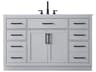 Elegant Lighting Alden Grey 54" Vanity