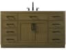Elegant Lighting Alden Chestnut Brown 60" Vanity