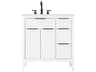 Elegant Lighting Langston 32" White Vanity