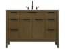 Elegant Lighting Langston 48" Hazel Oak Vanity