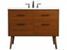 Elegant Lighting Boise Teak 42" Vanity