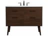 Elegant Lighting Boise Walnut 42" Vanity