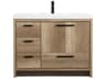 Elegant Lighting Wyatt Natural Oak 42" Vanity