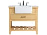 Elegant Lighting Clement Natural Wood 36" Vanity