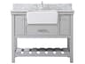 Elegant Lighting Clement Grey 42" Vanity with Backsplash