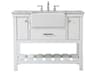 Elegant Lighting Clement White 42" Vanity