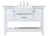 Elegant Lighting Clement White 48" Vanity