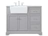 Elegant Lighting Franklin Grey 42" Vanity