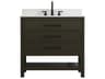 Elegant Lighting Karson Mocha Brown Vanity