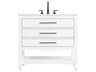 Elegant Lighting Karson White Vanity