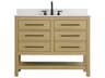 Elegant Lighting Karson Honey Brown Vanity