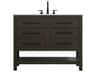 Elegant Lighting Karson Mocha Brown Vanity