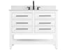 Elegant Lighting Karson White Vanity
