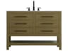 Elegant Lighting Karson Chestnut Brown Vanity