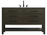 Elegant Lighting Karson Mocha Brown Vanity