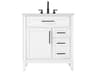Elegant Lighting Virginia 32" White Vanity