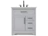 Elegant Lighting Remington 32" Grey Vanity