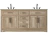 Elegant Lighting Remington 72" Natural Oak Vanity