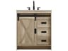 Elegant Lighting Austin Natural Oak 30" Vanity