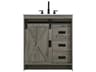 Elegant Lighting Austin Rustic Grey 30" Vanity