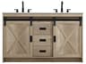 Elegant Lighting Austin Natural Oak 54" Vanity