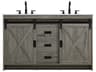 Elegant Lighting Austin Rustic Grey 54" Vanity