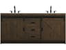 Elegant Lighting Austin Expresso 72" Vanity