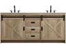 Elegant Lighting Austin Natural Oak 72" Vanity