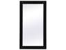 Elegant Lighting Aqua Black Rectangular Wall Mirror