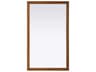 Elegant Lighting Norah Brandy Walnut Rectangular Wall Mirror