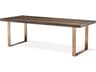 Eichholtz Melchior Brown Oak Veneer Cm Dining Table