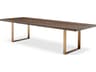 Eichholtz Melchior Brown Oak Veneer Cm Dining Table