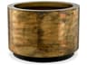 Eichholtz Jasper L Round Vintage Brass Planter