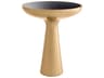 Eichholtz Lindos Low Brushed Brass Side Table