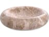 Eichholtz Lizz Brown Marble Bowl