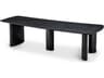 Eichholtz Bergman L Charcoal Grey Oak Veneer Dining Table