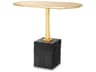 Eichholtz Kayan L Polished Brass Side Table