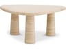Eichholtz Larino L Travertine Side Table