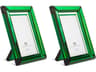 Eichholtz Theory L Green Crystal Glass Set of 2 Picture Frame
