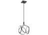 Elan Ciri 1-Light Matte Black LED Pendant