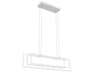 Elan Jestin 3-Light White LED Linear Island Pendant