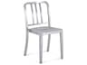 Emeco Outdoor Heritage Brushed Aluminum Dining Side Chair