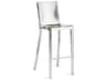 Emeco Outdoor Hudson Polished Aluminum Bar Stool