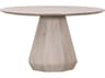 Essentials for Living Coulter Round Wood Natural Gray Ash Dining Table