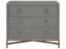 Essentials for Living Traditions Strand Shagreen 3-Drawers Nightstand