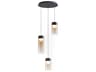 ET2 Highball 3-Light Gunmetal Cylinder Mini Pendant